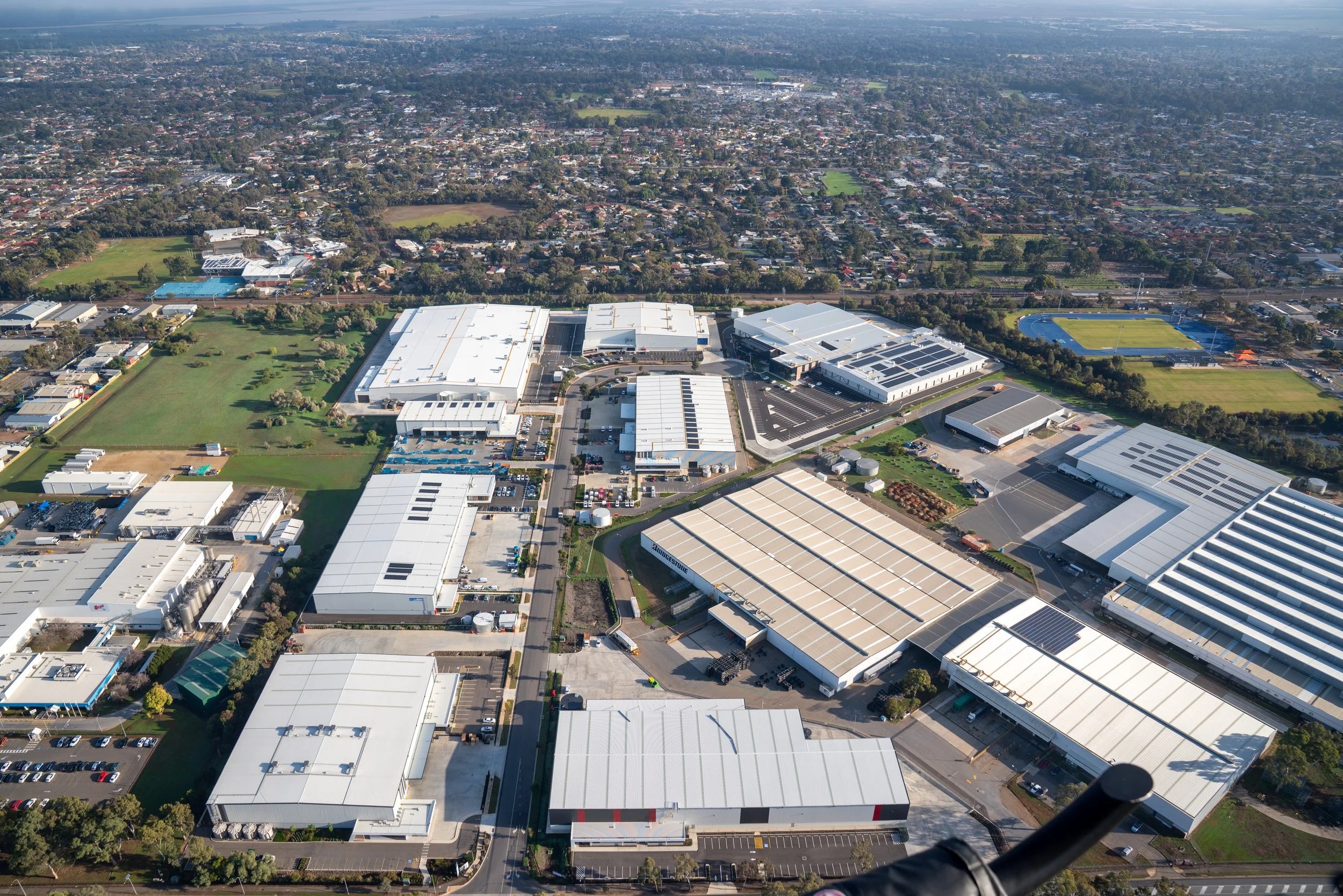 Aerial of Nexus North Industrial Estate