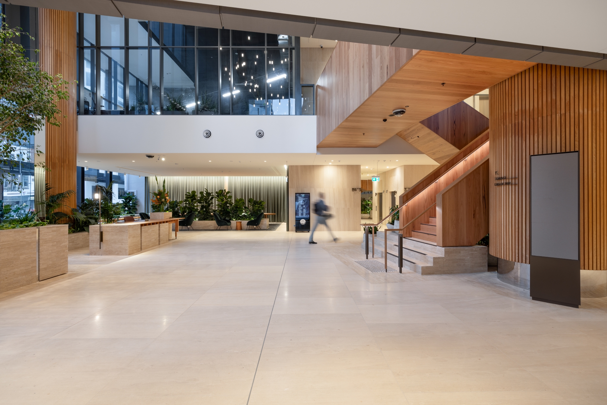 lobby internal at 400 george
